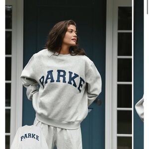 PARKE Gray Women's Crewneck